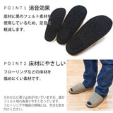 消音効果と床材に優しい底材