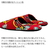 中敷きの豊かなクッション性