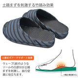 土踏まずを刺激する竹踏み効果