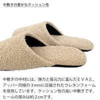中敷きの豊かなクッション性