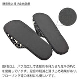 静音性と滑り止め効果のある底材