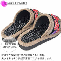 足ツボを刺激する中敷き
