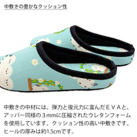 中敷きの豊かなクッション性