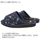 疲れにくい程よい高さのヒール
