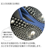 足ツボを刺激する中敷き