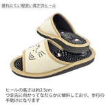 つかれい疲れにくい程よい高さのヒール