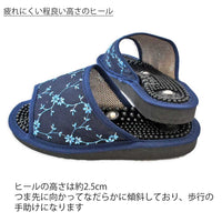 疲れにくい程良い高さのヒール