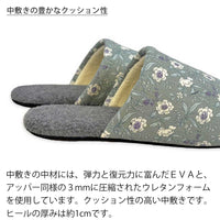中敷きの豊かなクッション性