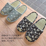 スリッパ メランコリーフラワー中畳外縫い Mサイズ 約25cmまで 日本製 おしゃれ 和モダン 可愛い