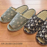スリッパ メランコリーフラワー中畳外縫い Mサイズ 約25cmまで 日本製 おしゃれ 和モダン 可愛い