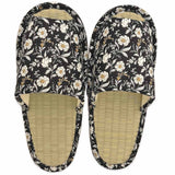 スリッパ メランコリーフラワー中畳外縫い Mサイズ 約25cmまで 日本製 おしゃれ 和モダン 可愛い