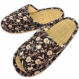 スリッパ メランコリーフラワー中畳外縫い Mサイズ 約25cmまで 日本製 おしゃれ 和モダン 可愛い