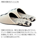 中敷きの豊かなクッション性