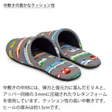 中敷きの豊かなクッション性