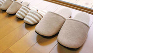 オーガニックコットンや自然素材使用スリッパ Natural material slippers