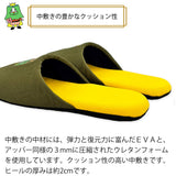 中敷きの豊かなクッション性